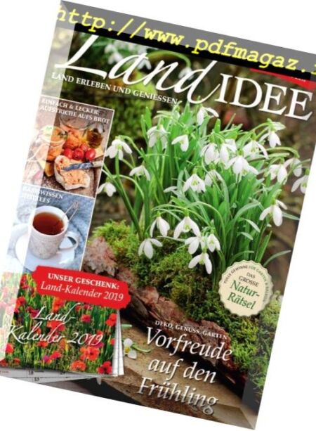 LandIDEE – Dezember 2018 Cover