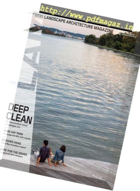 Landscape Architecture Magazine USA – November 2018 Cover
