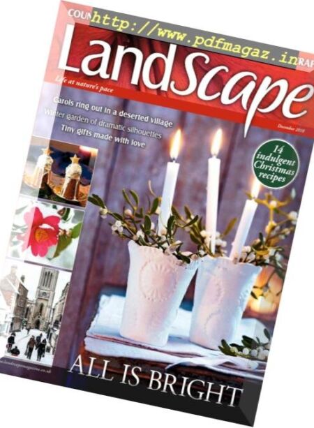 Landscape UK – December 2018 Cover