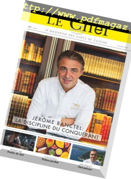 Le Chef – Novembre 2018 Cover