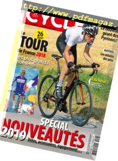 Le Cycle – aout 2018 Cover