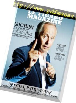 Le Figaro Magazine – 2 Novembre 2018
