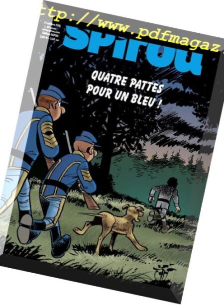 Le Journal de Spirou – 17 Octobre 2018 Cover