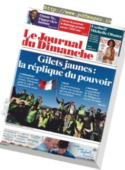 Le Journal du Dimanche – 18 novembre 2018