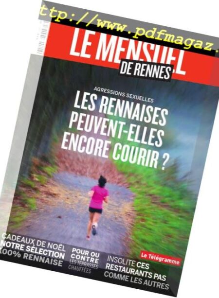 Le Mensuel de Rennes – decembre 2018 Cover