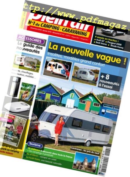 Le Monde du Plein-Air – novembre 2018 Cover