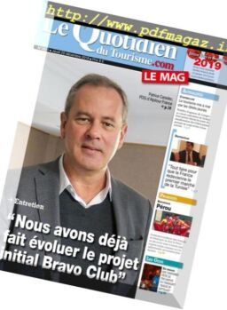 Le Quotidien du Tourisme – 20 decembre 2018