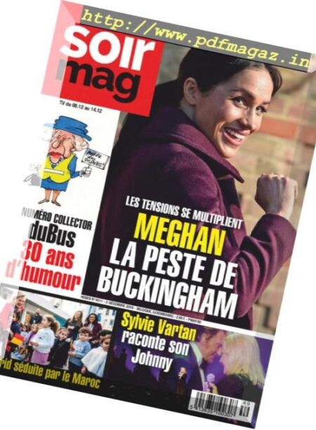 Le Soir Magazine – 05 decembre 2018 Cover