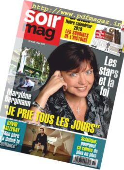 Le Soir Magazine – 19 decembre 2018