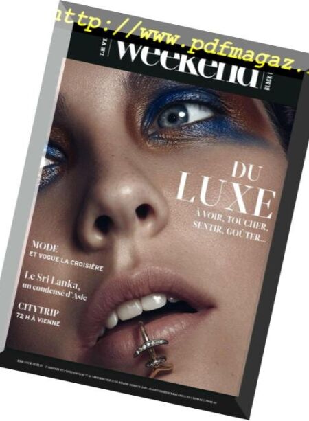 Le Vif Weekend – 1er Novembre 2018 Cover
