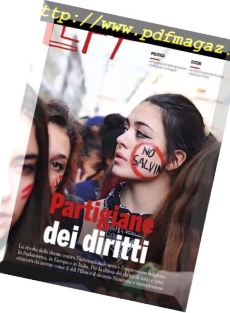 Left – 23 Novembre 2018 Cover