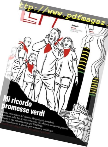 Left – 7 Dicembre 2018 Cover
