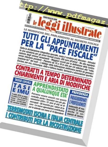 Leggi Illustrate – Dicembre 2018 Cover