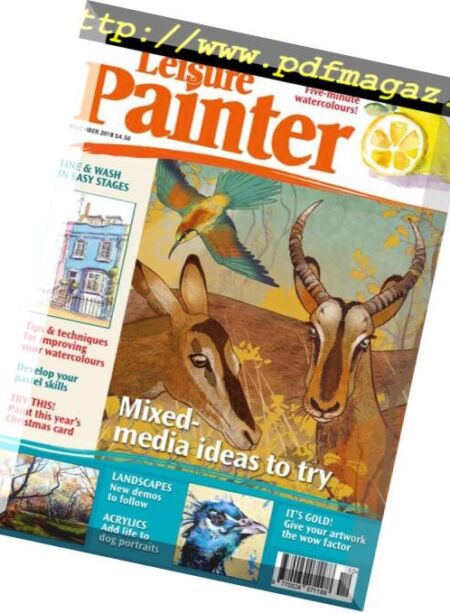 Leisure Painter – December 2018 Cover