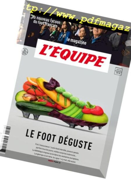 L’Equipe Magazine – 17 Novembre 2018 Cover
