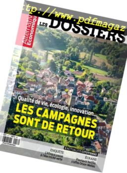 Les Dossiers d’Alternatives Economiques – Decembre 2018