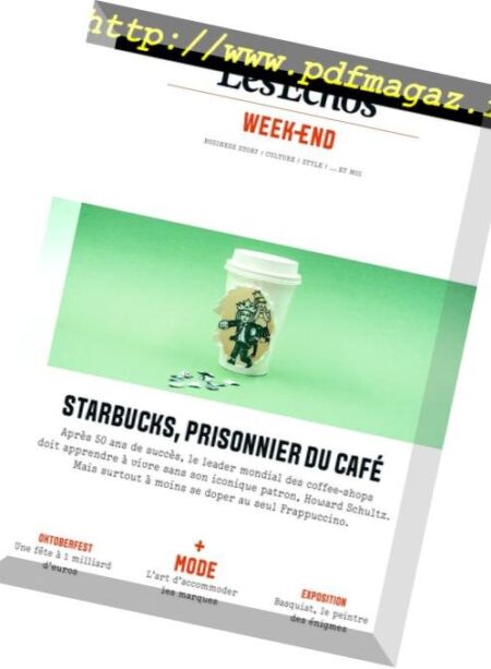 Les Echos Week-end – 28 Septembre 2018 Cover