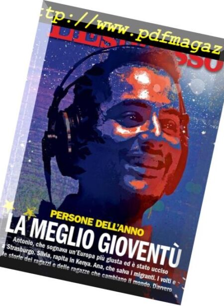 L’Espresso – 23 Dicembre 2018 Cover