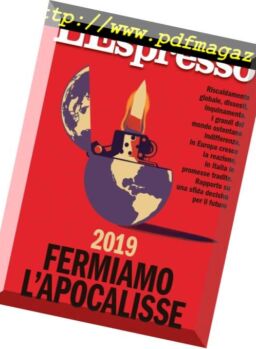 L’Espresso – 30 Dicembre 2018