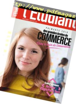L’etudiant – Novembre 2018