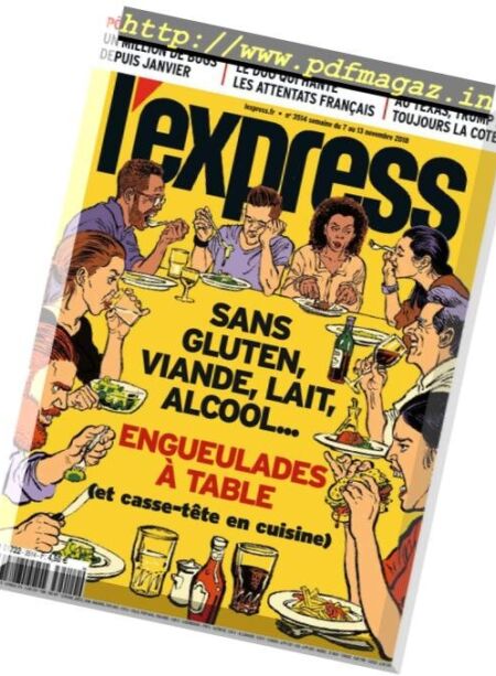 L’Express – 07 novembre 2018 Cover