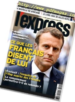 L’Express – 08 octobre 2018