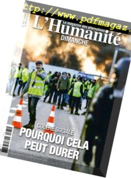 L’Humanite Dimanche – 22 Novembre 2018