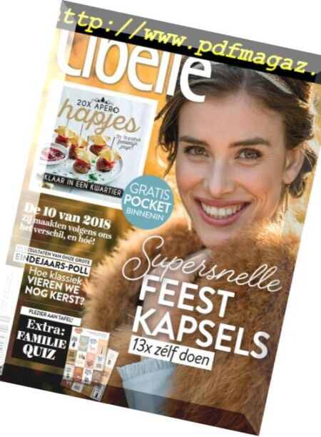 Libelle Belgium – 20 December 2018 Cover