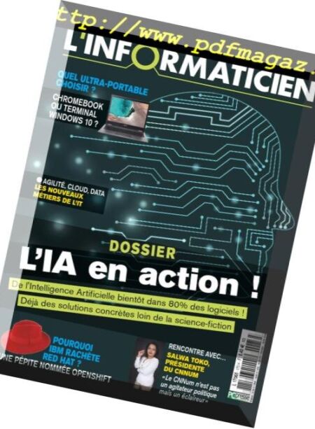 L’Informaticien – Decembre 2018 – Janvier 2019 Cover