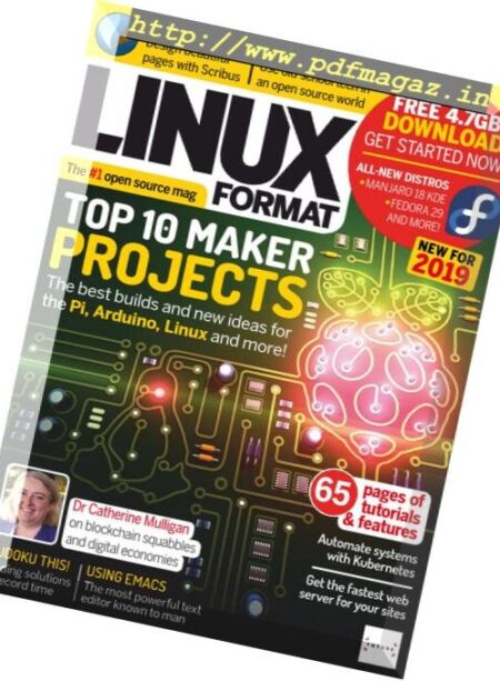Linux Format UK – January 2019 Cover