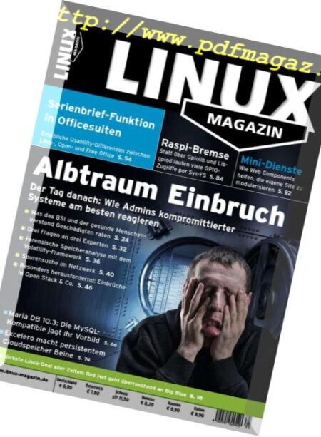 Linux Magazin – Januar 2019 Cover