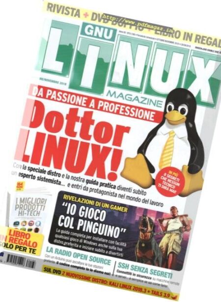 Linux Magazine – Ottobre-Novembre 2018 Cover