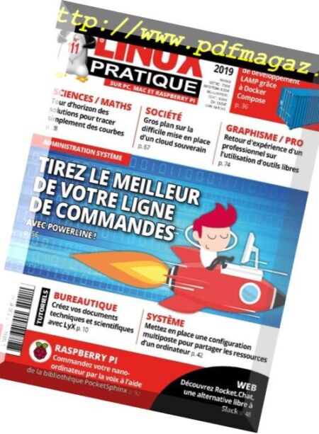 Linux Pratique – Janvier-Fevrier 2019 Cover