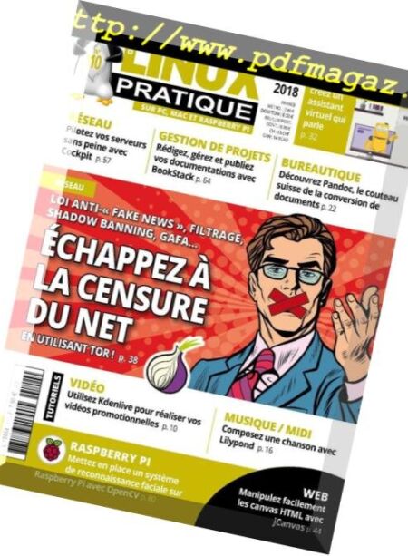 Linux Pratique – Novembre-Decembre 2018 Cover