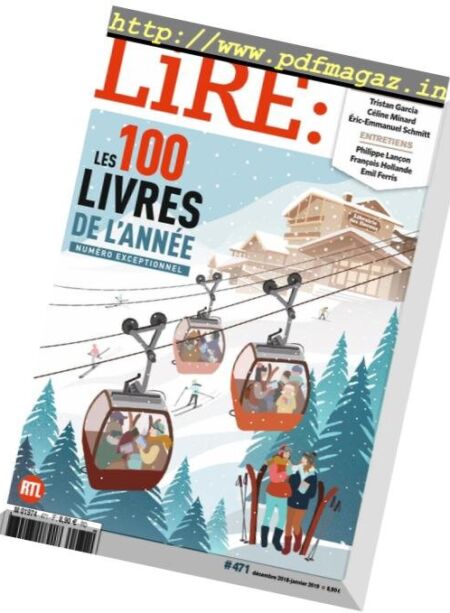 Lire – decembre 2018 Cover