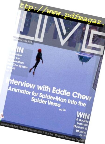 Live Magazine – December 2018 Cover
