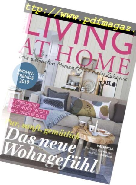 Living at Home – Januar 2019 Cover