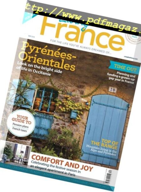 Living France – December 2018 Cover