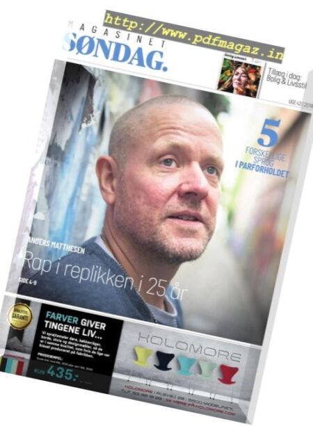 Livsstil – 21 oktober 2018 Cover