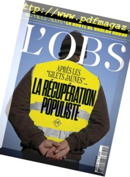 L’Obs – 22 Novembre 2018