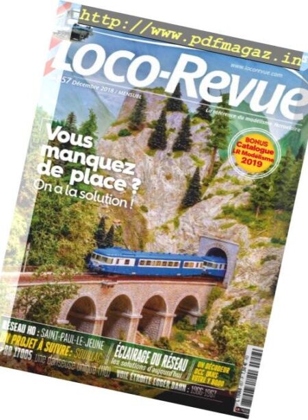 Loco-Revue – decembre 2018 Cover