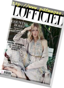 L’Officiel Turkey – Eylul 2016