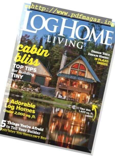 Log Home Living – January 2019 Cover