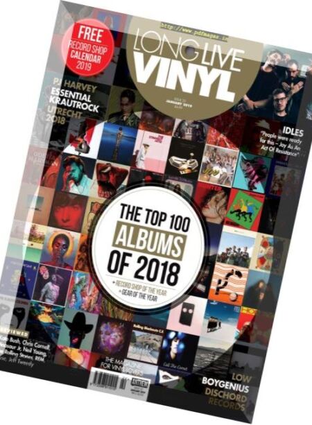Long Live Vinyl – January 2019 Cover
