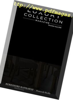 Luxury Collection – December 2018