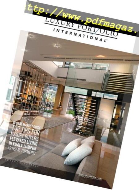 Luxury Portfolio International Magazine – Vol 8 Issue 1, 2018 Cover