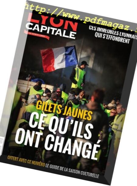 Lyon Capitale – 21 decembre 2018 Cover