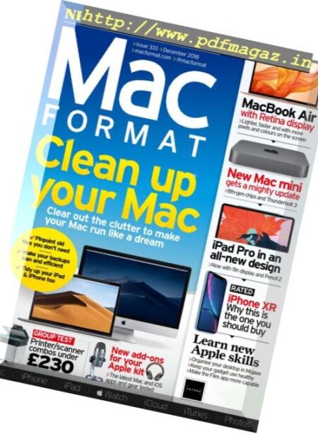 MacFormat UK – December 2018 Cover