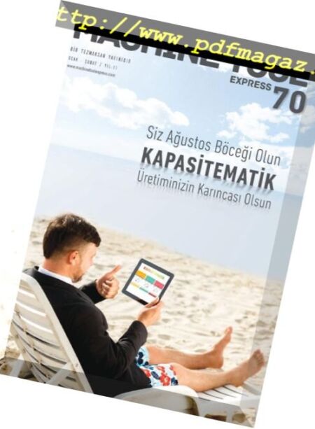 Machine Tool Express – Dergisi – Subat 2017 Cover