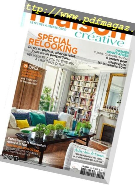 Maison Creative – Janvier-Fevrier 2019 Cover